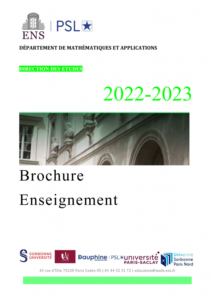 Brochure DMA 2022-2023