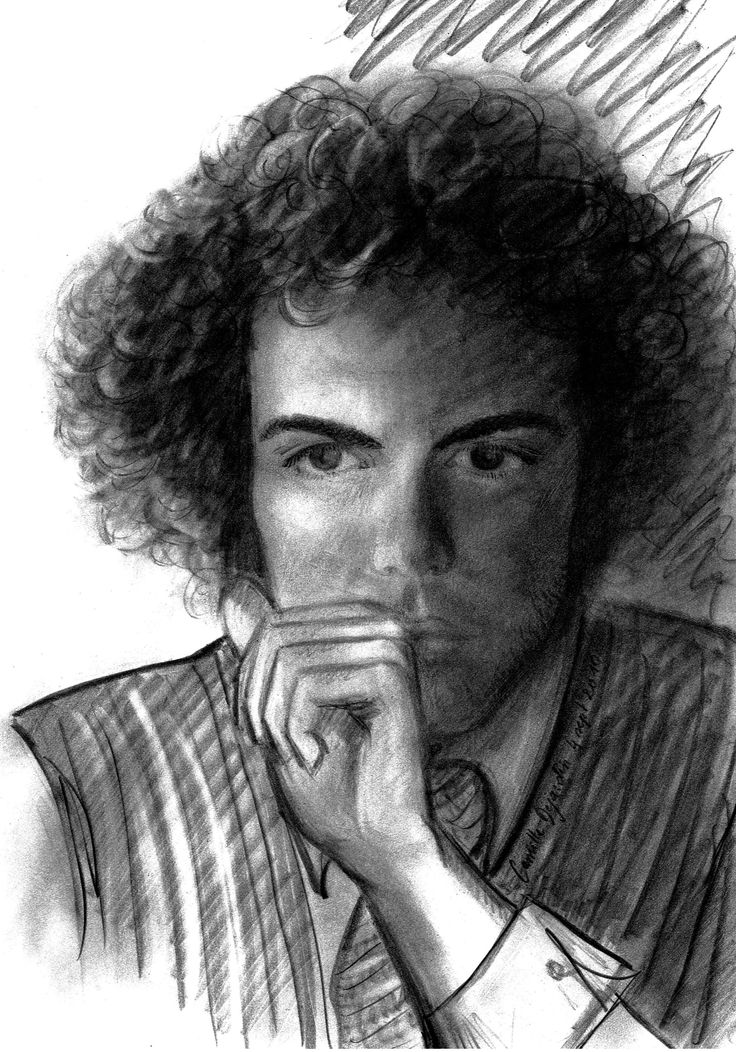 Graphite portrait by Camille
                          Dejardin, 2009